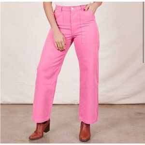 Brand new, unopened Bid Bud Press work pants in Bubblegum Pink